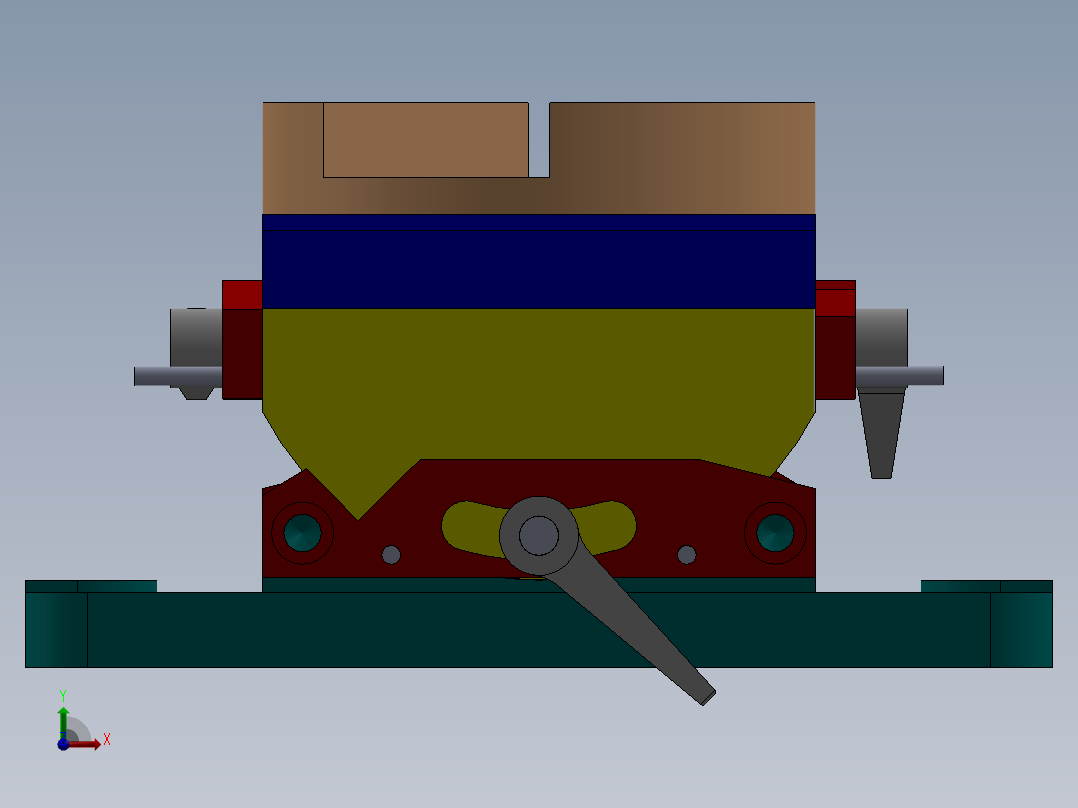 A3003910-工具夹设计前视图