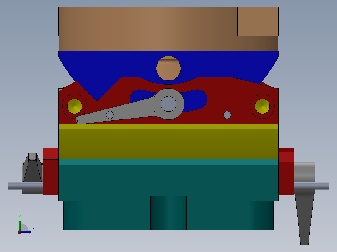 A3003910-工具夹设计左视图