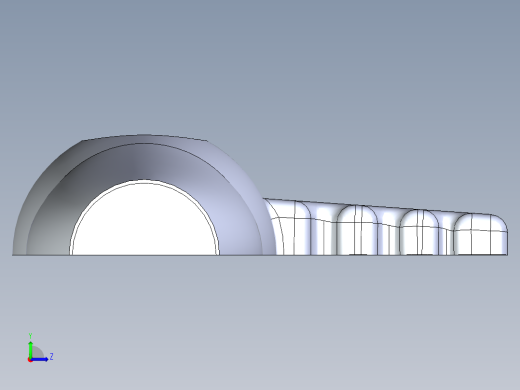 吹风机外壳左视缩略图