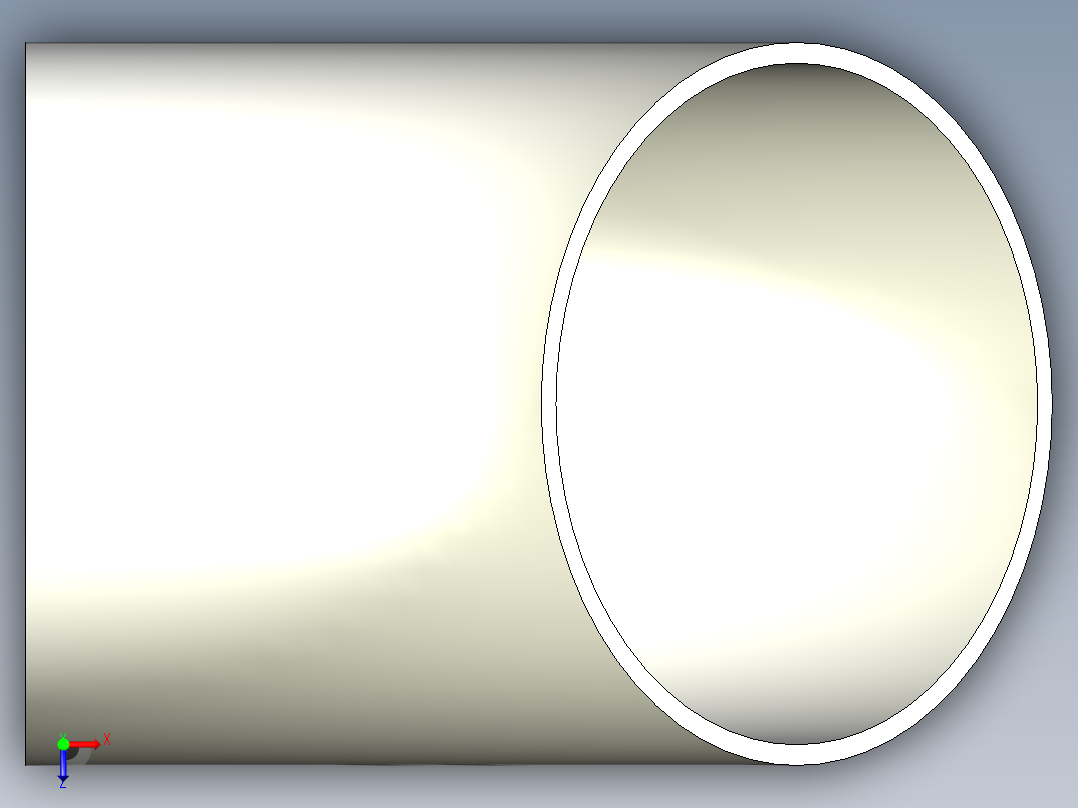 A0003300-45° 弯头焊接管接头俯视图