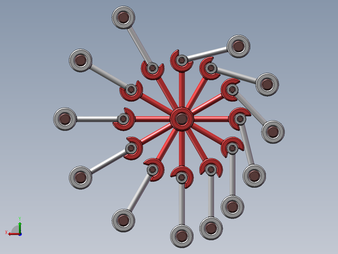 魔轮永动机后视图