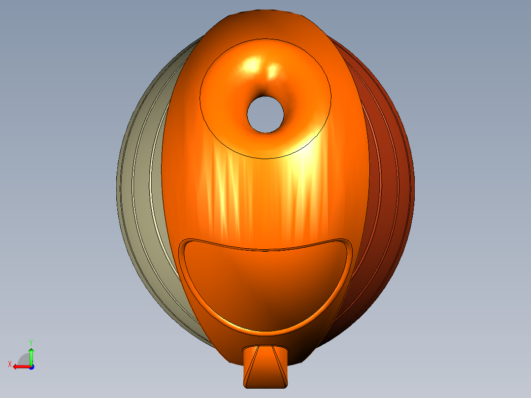 渔业养殖浮球后视图