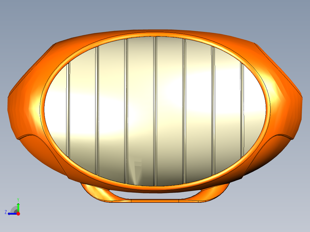 渔业养殖浮球右视图