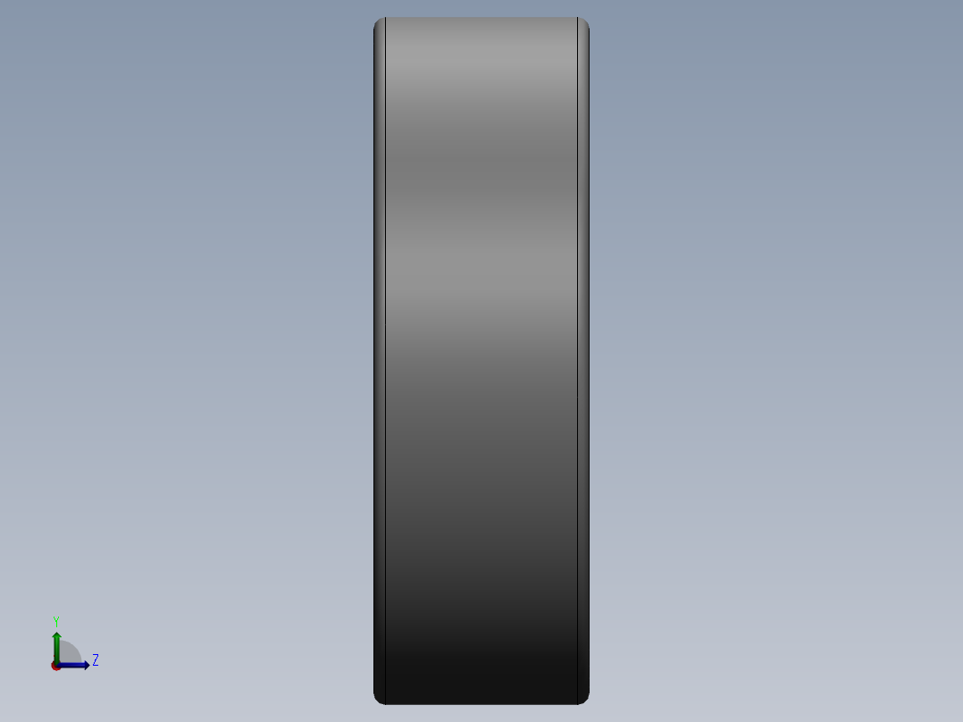 轴承NJ_202_ECP_SKF左视图