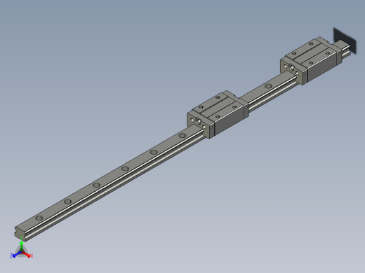 2怡合达直线滑轨IAS03_H33_L680-001
