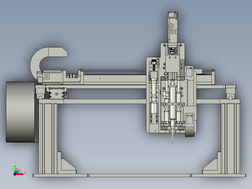 三轴点胶模块前视缩略图