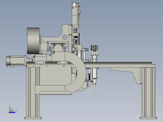 三轴点胶模块左视缩略图