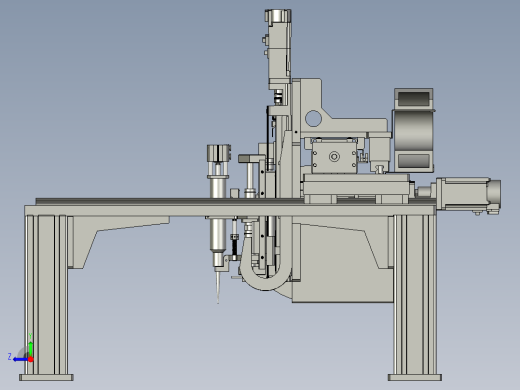 三轴点胶模块右视缩略图