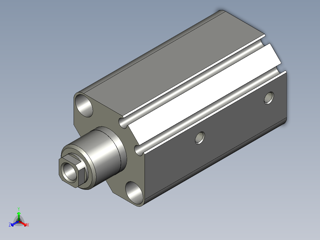 MKB20-10RZ(0_0)GRX正等轴测图