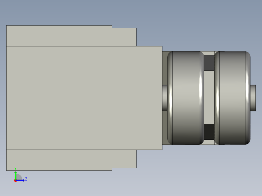 前端后限位开关LXJM1-8108左视缩略图