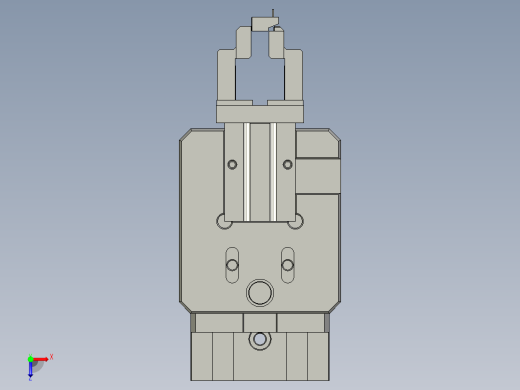 白色插件取手俯视缩略图