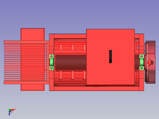 板栗脱壳机俯视缩略图