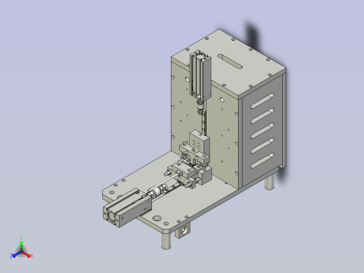 USB电测治具3D模型