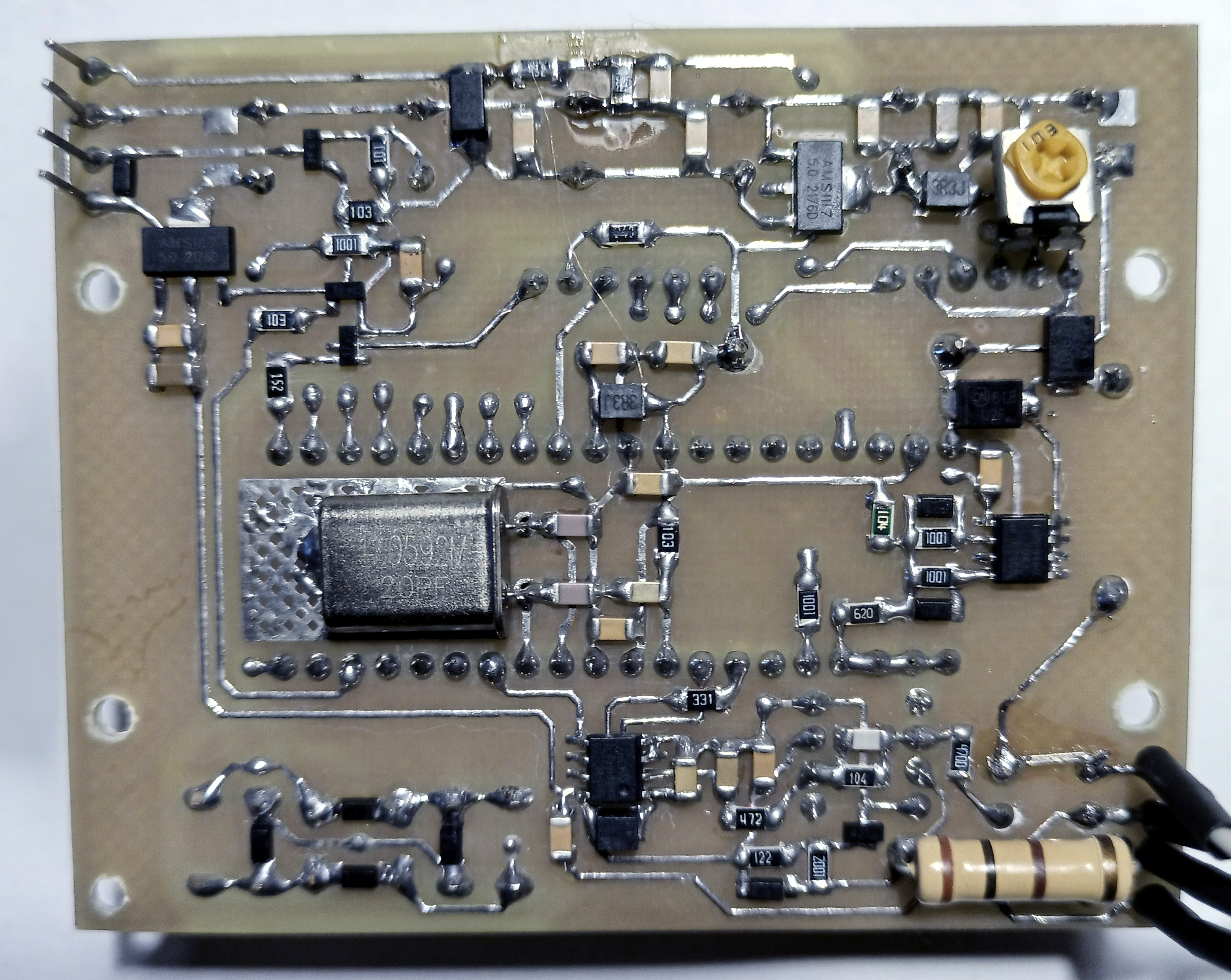ATMEGA32上的金属探测器
