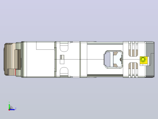 NB8-63 1P小型断路器三维模型202307左视缩略图