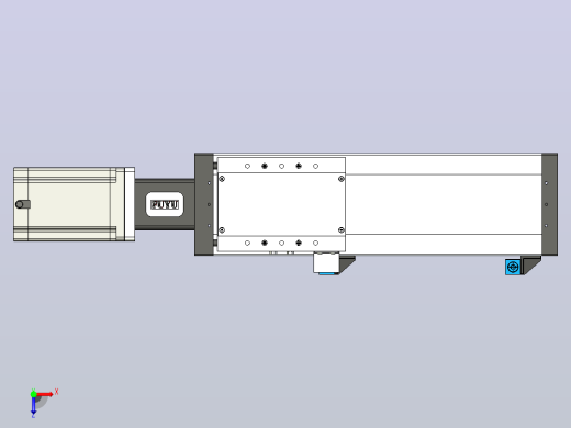 FSL120 直线模组[FSL120-E200-10C7-BC-B86]俯视缩略图