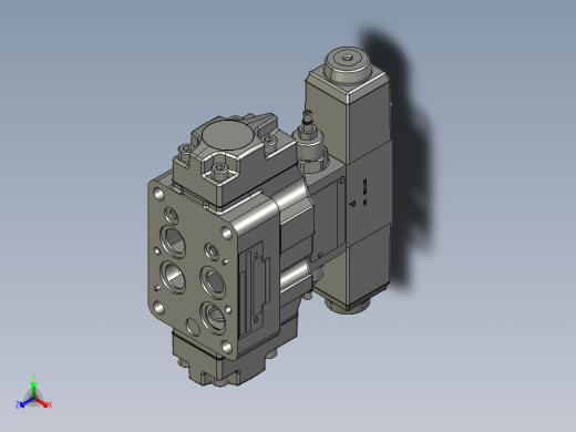 伊顿液压元件DG5V-7-C-2-M-U-30-DC-ROCK正等轴测缩略图
