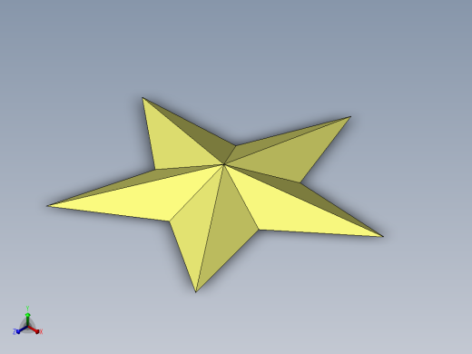 3D伍角星
