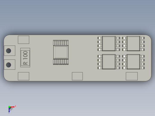3件bms充电器模块12v 10a 18650锂电池俯视缩略图
