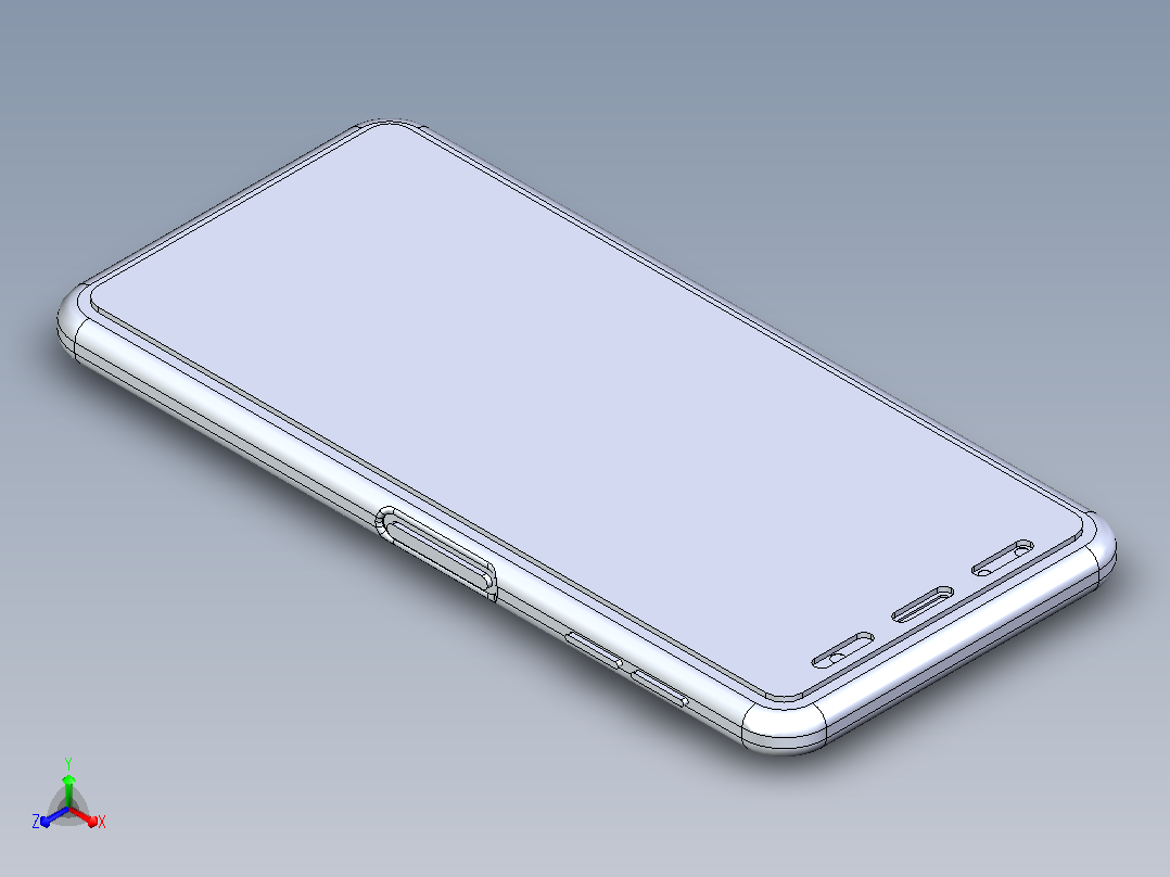 samsung galexy A750 2018主视图