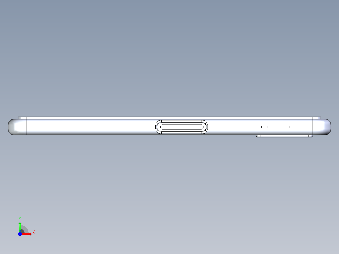 samsung galexy A750 2018前视图