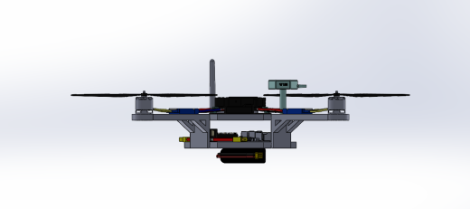 国际竞速比赛无人机模型3D图纸 Solidworks设计 附STEP缩略图