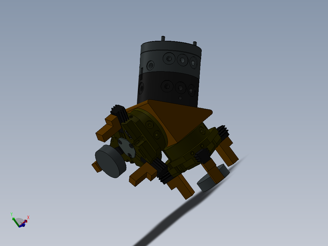 气动三爪卡盘sw22