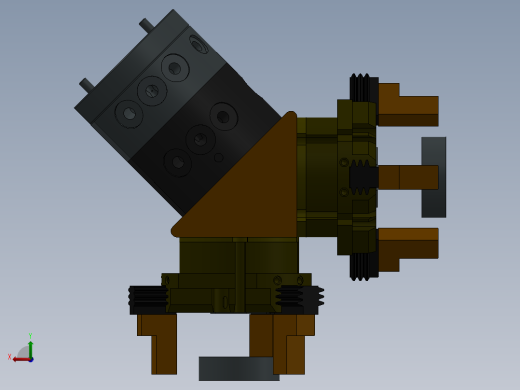 气动三爪卡盘sw22后视缩略图