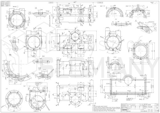 气动倾斜装置3D数模图纸 STEP格式缩略图