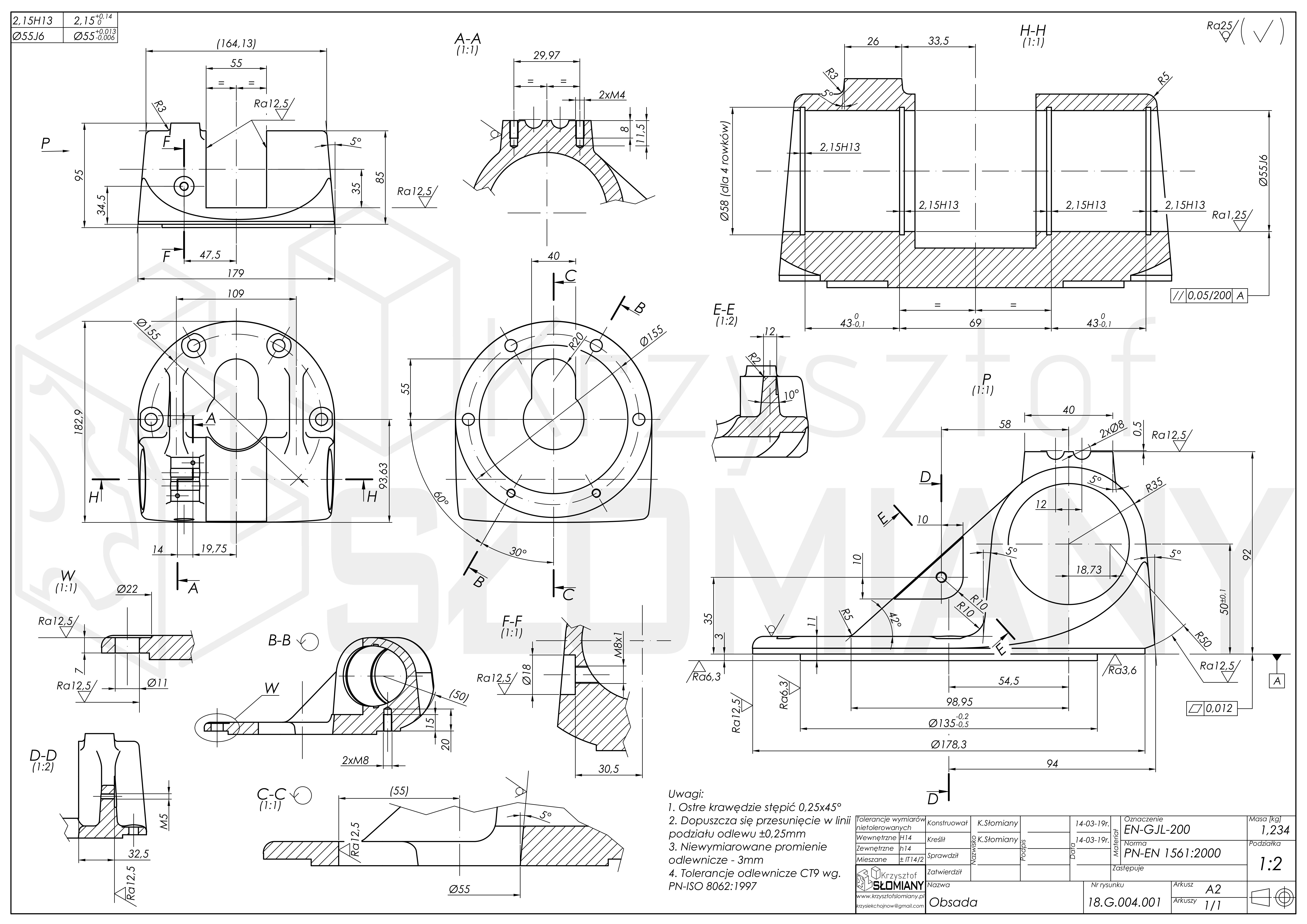 气动倾斜装置3D数模图纸 STEP格式