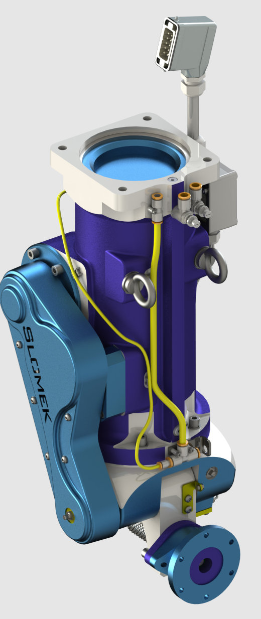 气动倾斜装置3D数模图纸 STEP格式缩略图