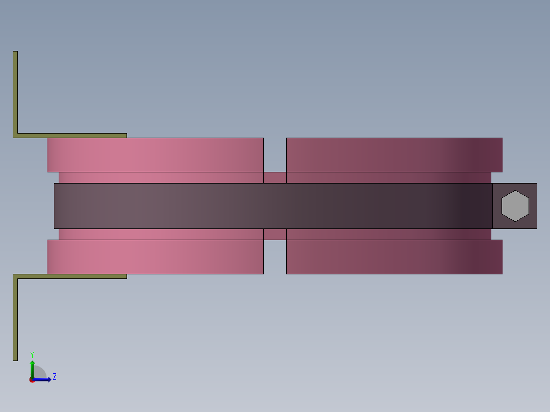 LXK-120电流互感器左视图