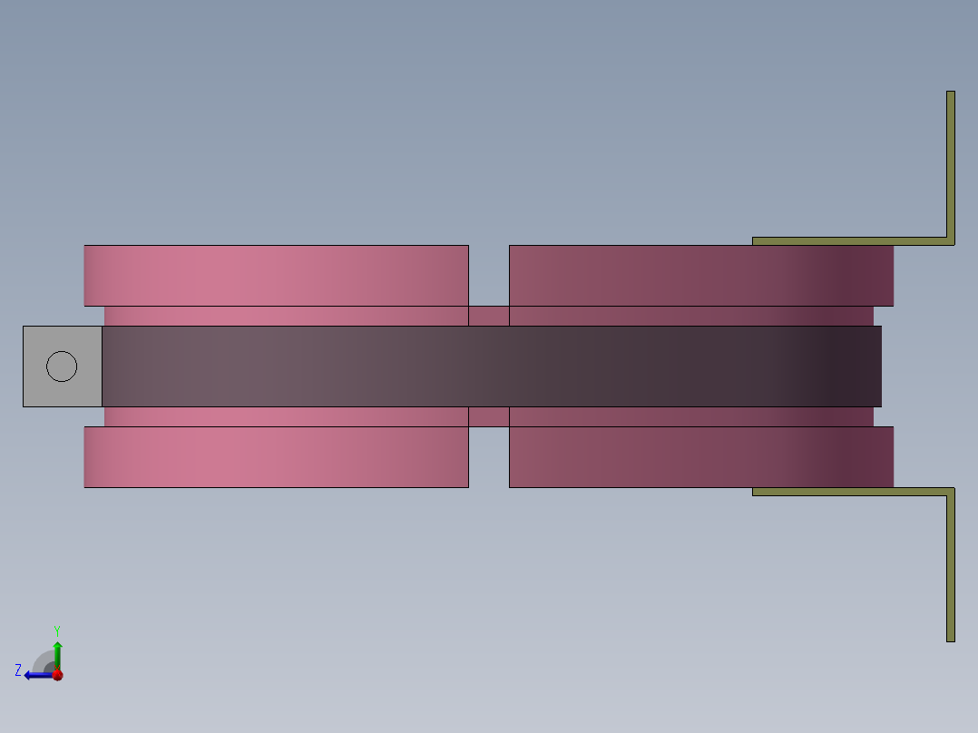 LXK-120电流互感器右视图