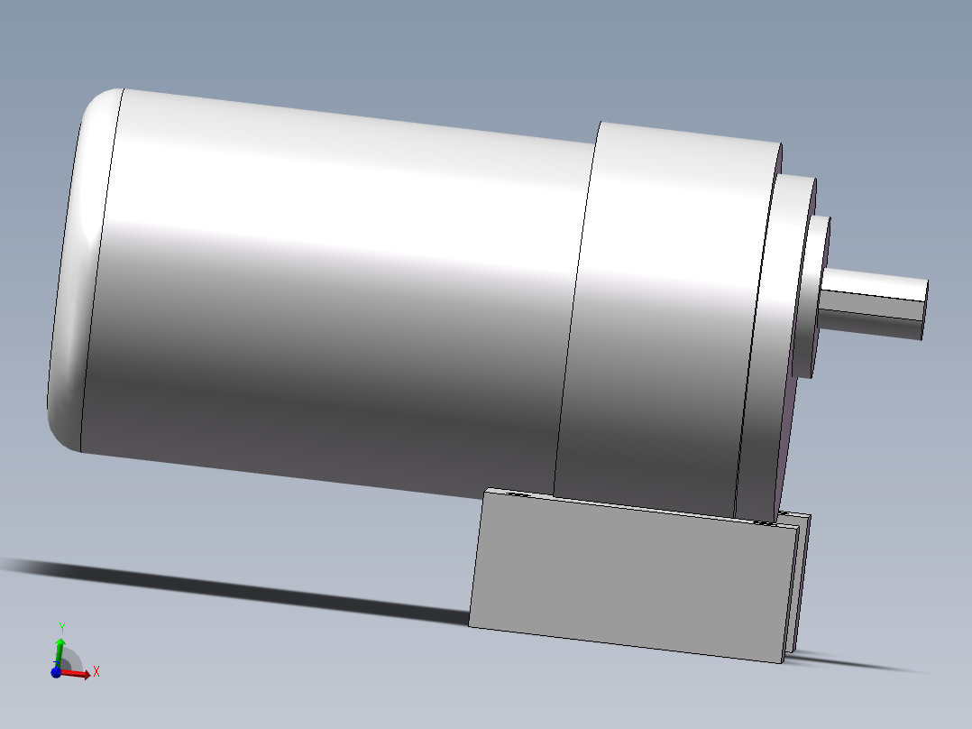 电机外形及连接尺寸1.5KW主视图