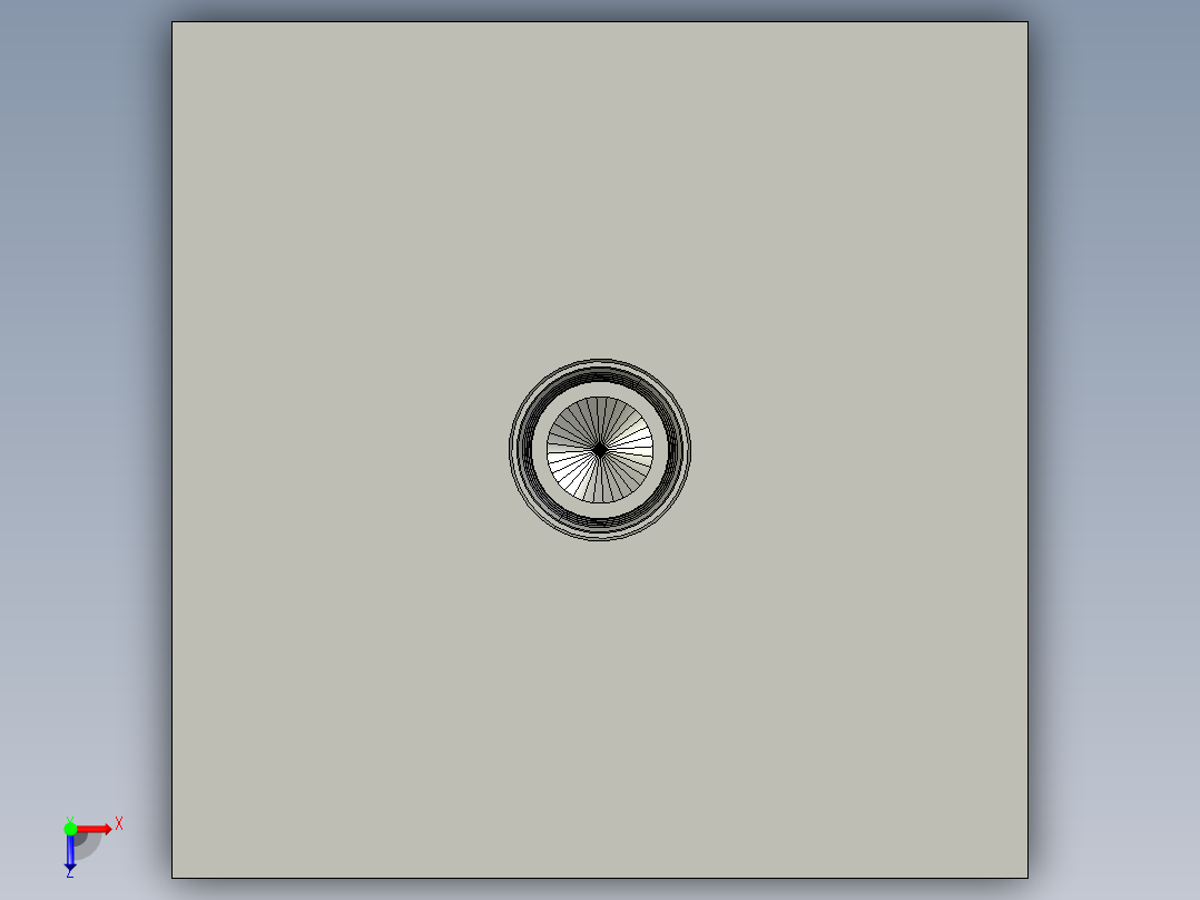 插孔-T-54AD俯视图