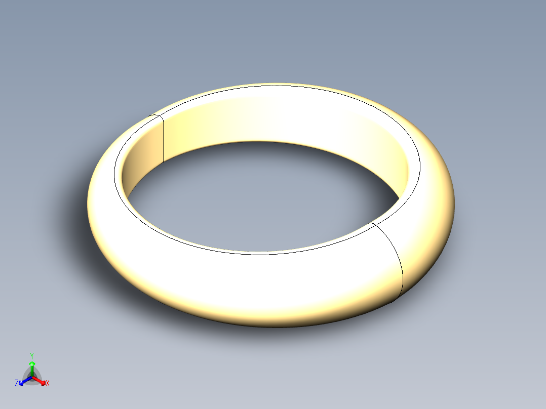 戒指正等轴测图