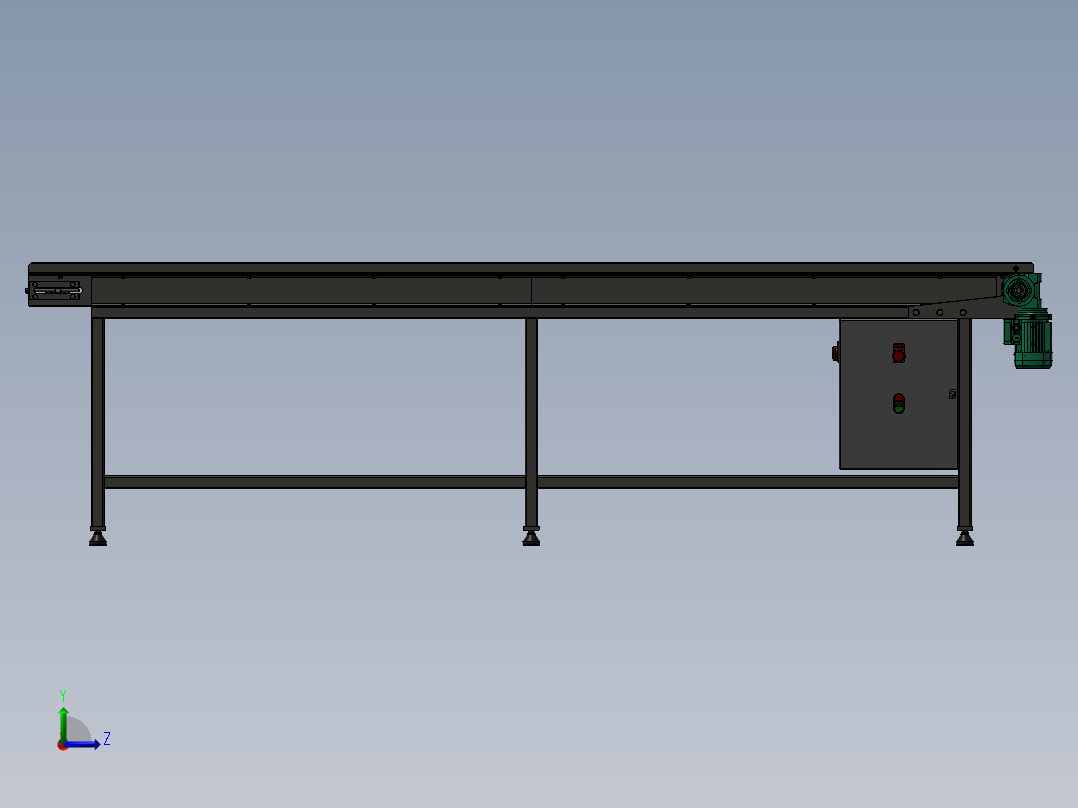 运输机设备1左视图
