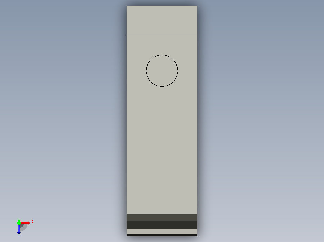 基恩士FS-V21_kc图纸模型俯视图