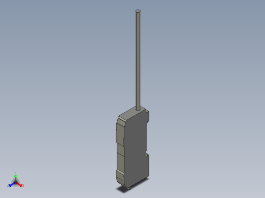基恩士FS-V21_kc图纸模型正等轴测缩略图