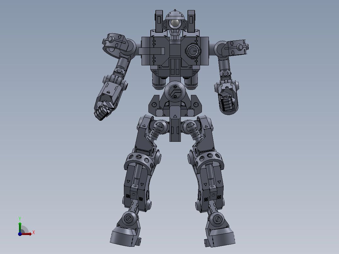 透镜式喷头机器人