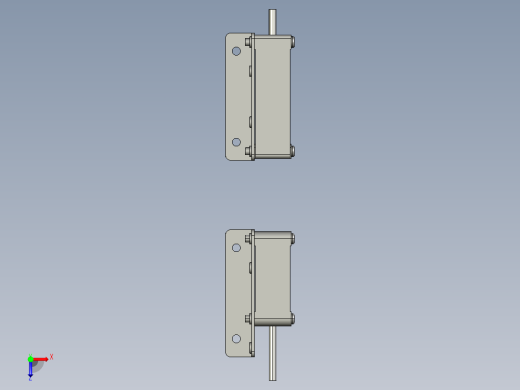 基恩士IB-30_kc图纸模型俯视缩略图