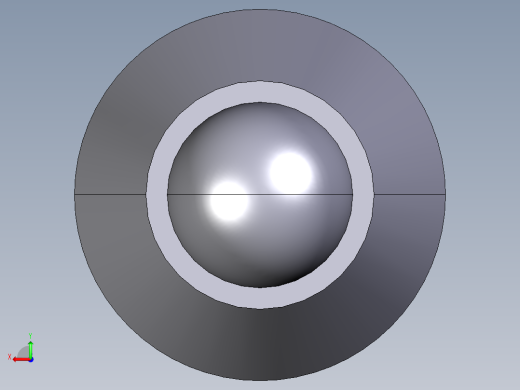 定位珠(輕荷重)(內六角)2203-3D多系列多零件图纸模型后视缩略图