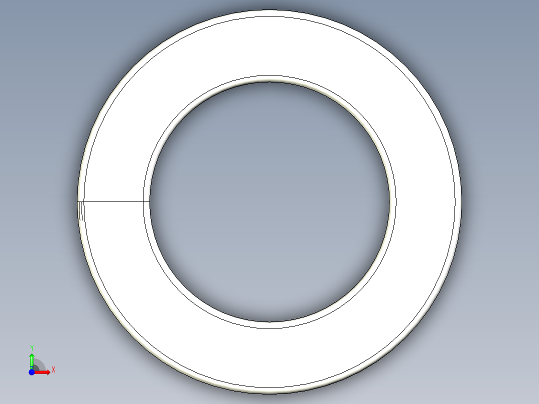 弹簧垫圈-M8前视图