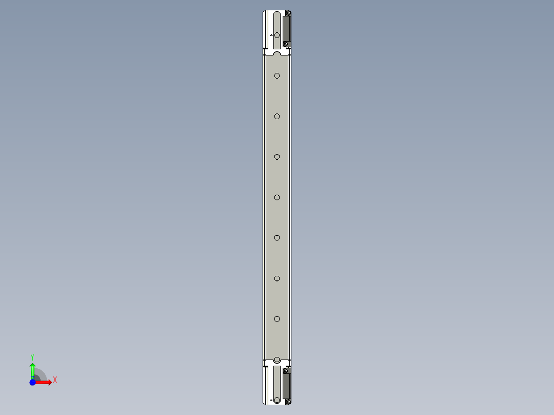 基恩士SL-V10L_T_kc图纸模型前视图