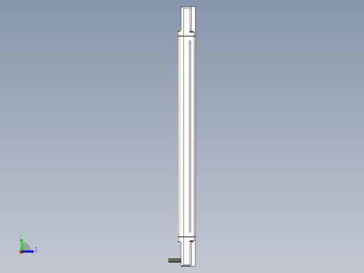基恩士SL-V10L_T_kc图纸模型左视缩略图