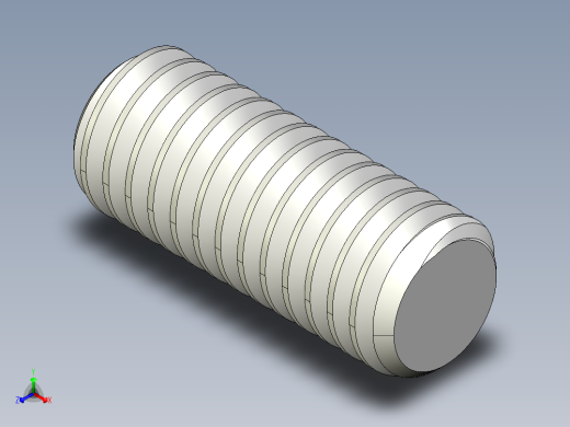 DIN 913-ISO 4026 固定螺钉-M4 L=10.STEP