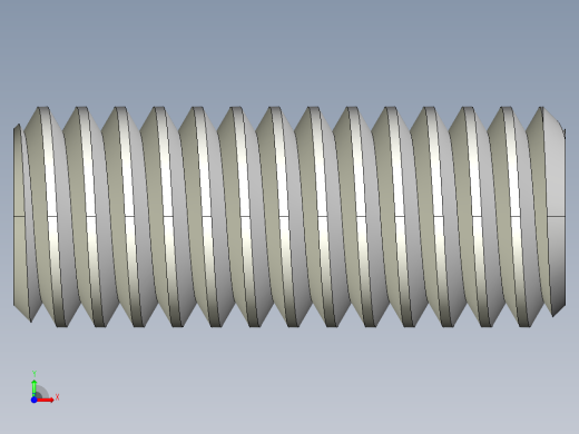 DIN 913-ISO 4026 固定螺钉-M4 L=10.STEP前视缩略图