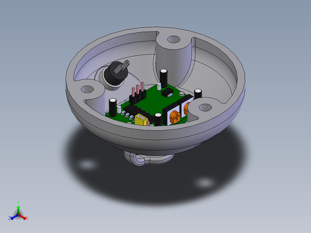 传感器 (34)正等轴测图