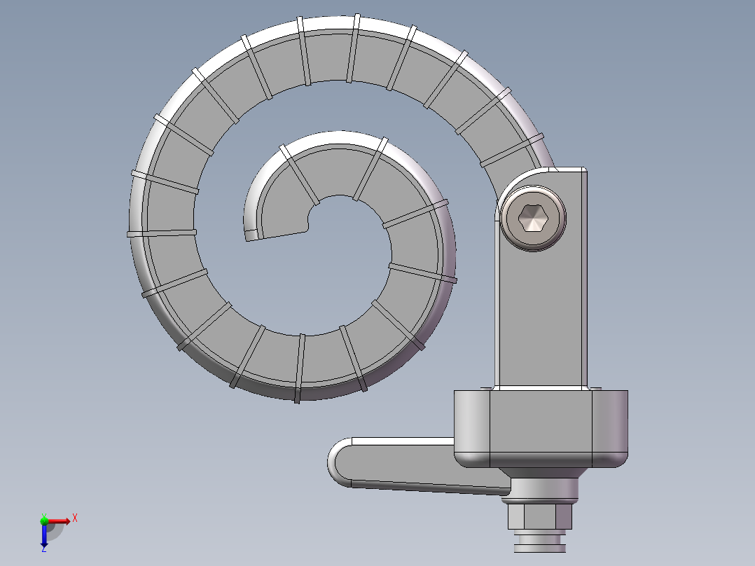 蜗状伸缩装置 150+24.5.9+002俯视图
