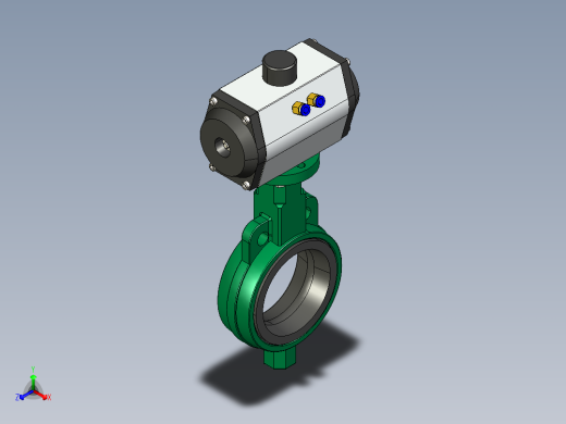 阀门模型-DN80____